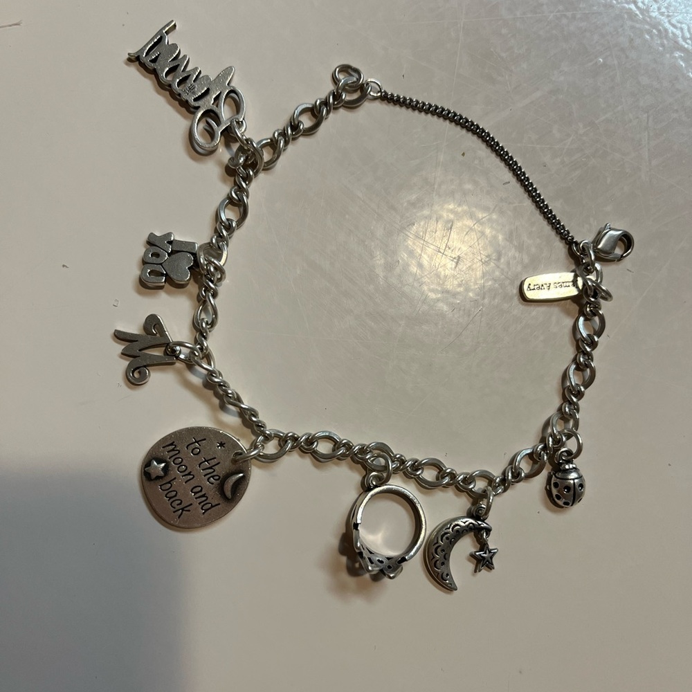 James Avery charm bracelet w/ charms